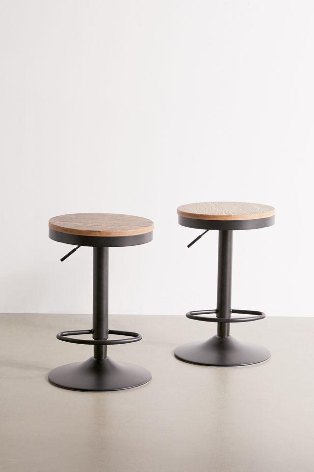 Dakota Adjustable Counter Stool - Set Of 2