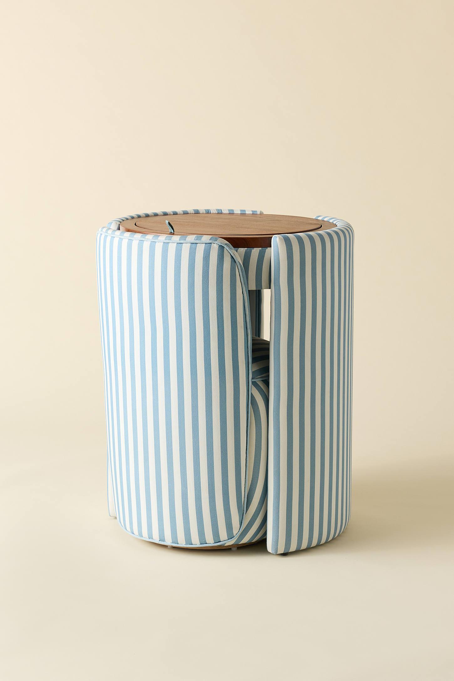 Jane Upholstered Vanity & Stool Set