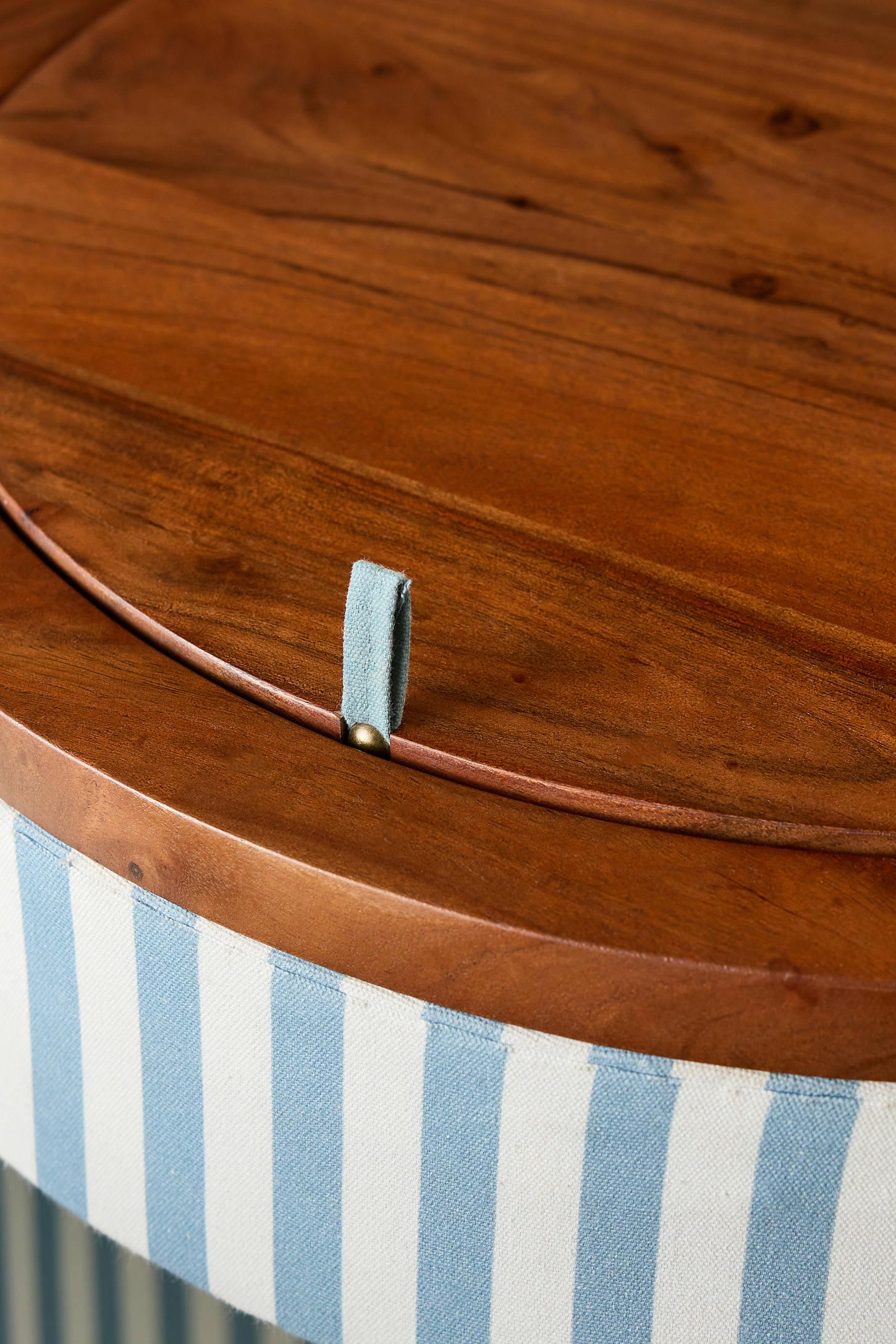 Jane Upholstered Vanity & Stool Set