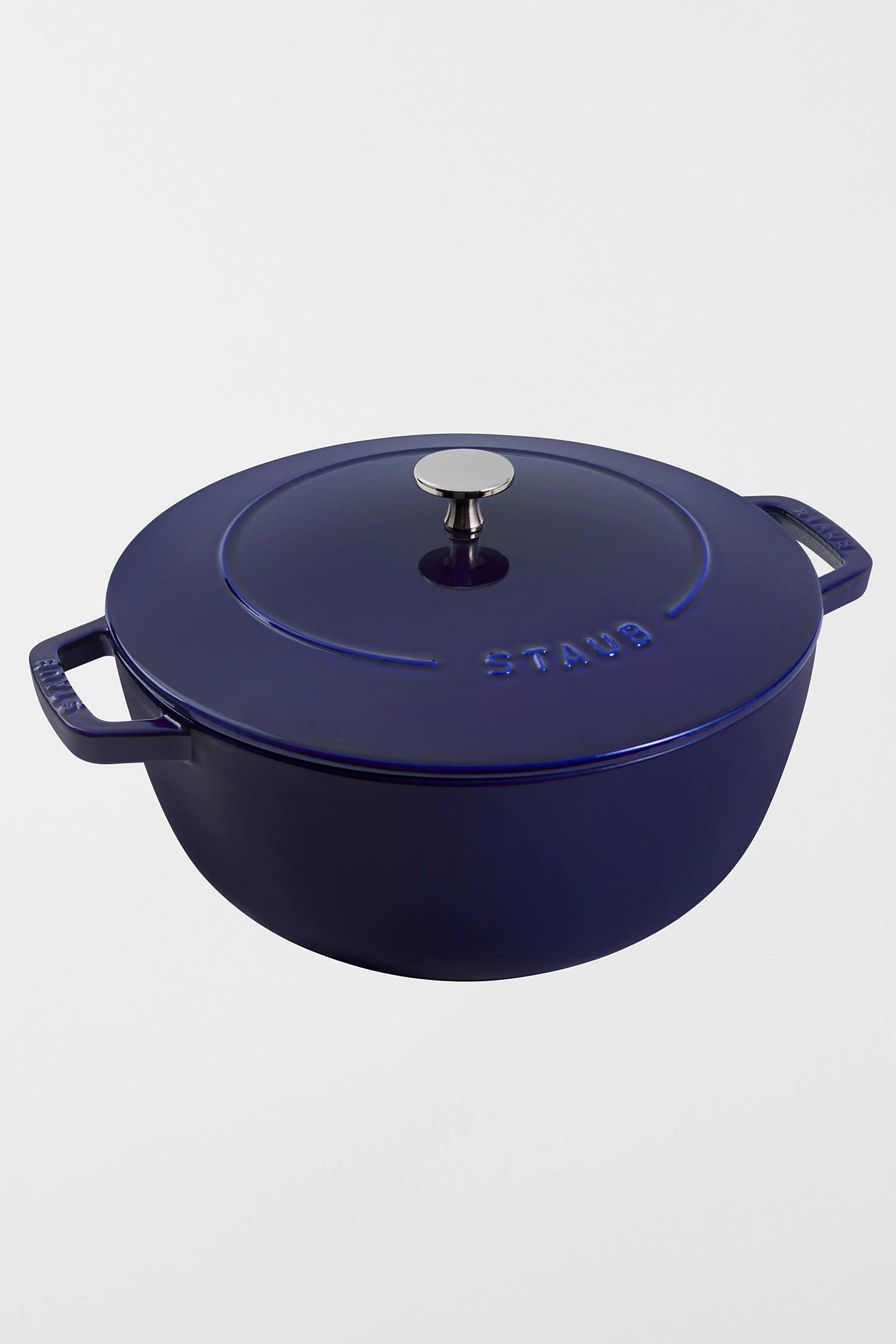 Staub ® Dark Blue Cast Iron 5-Qt. Essential French Oven