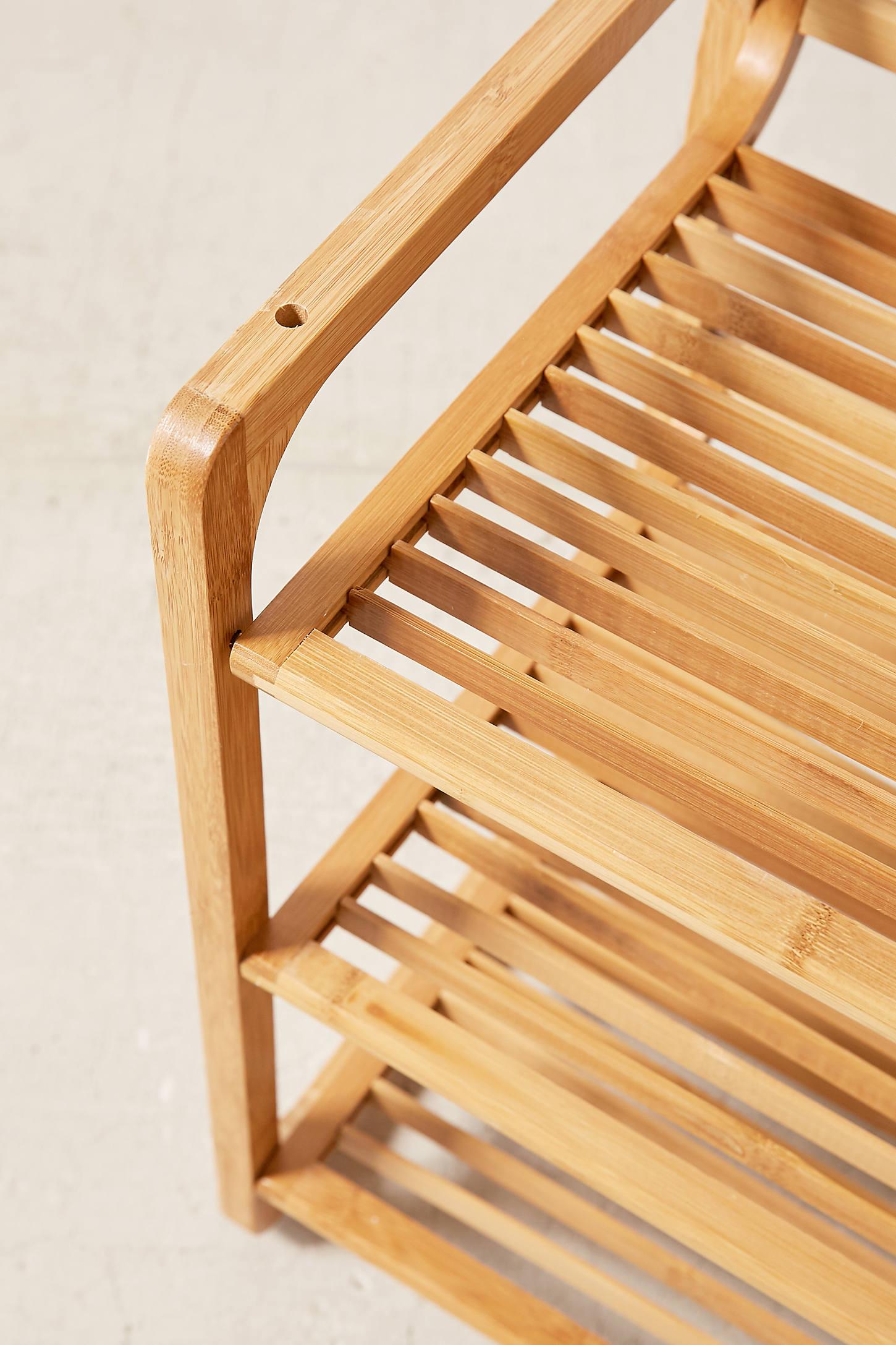Bamboo Shoe Storage