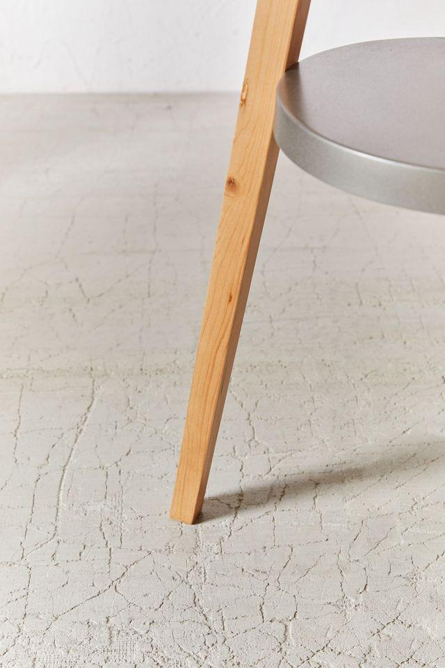 Miles Mid-Century Side Table Floor Lamp