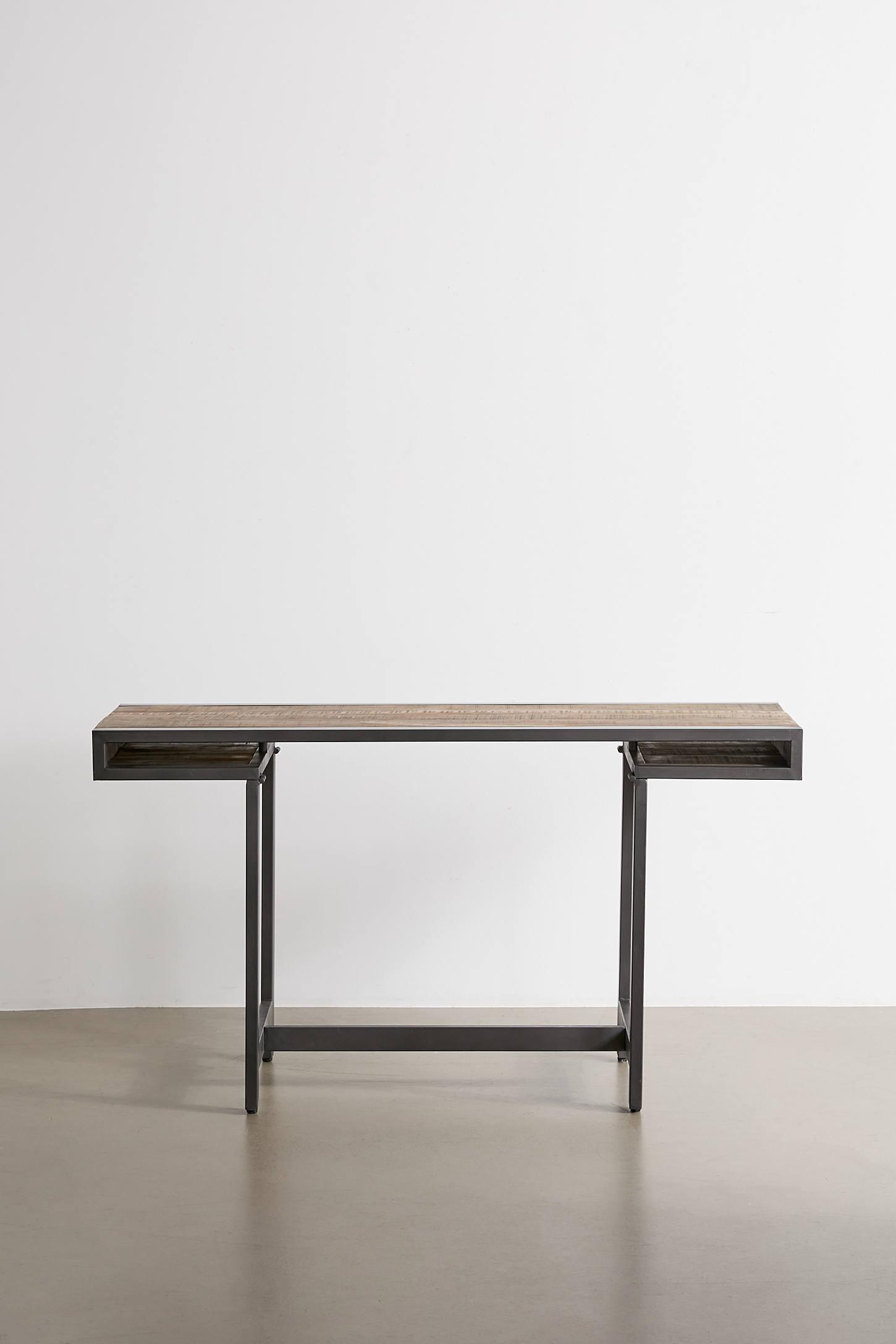 Industrial Wraparound Desk