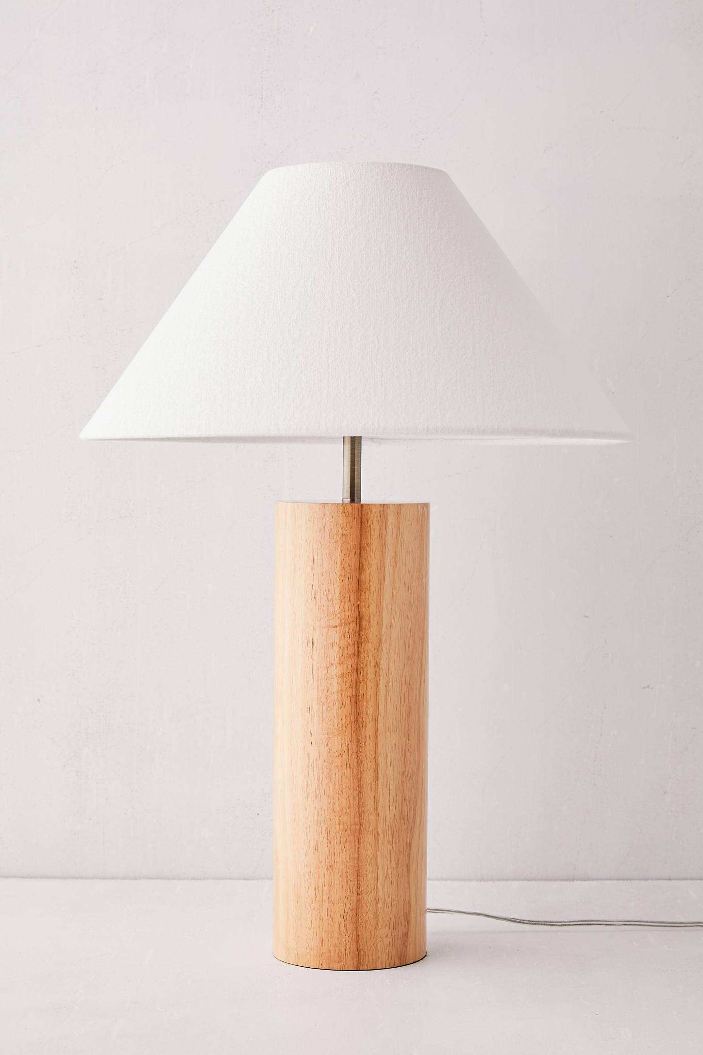 Modern Wood Table Lamp