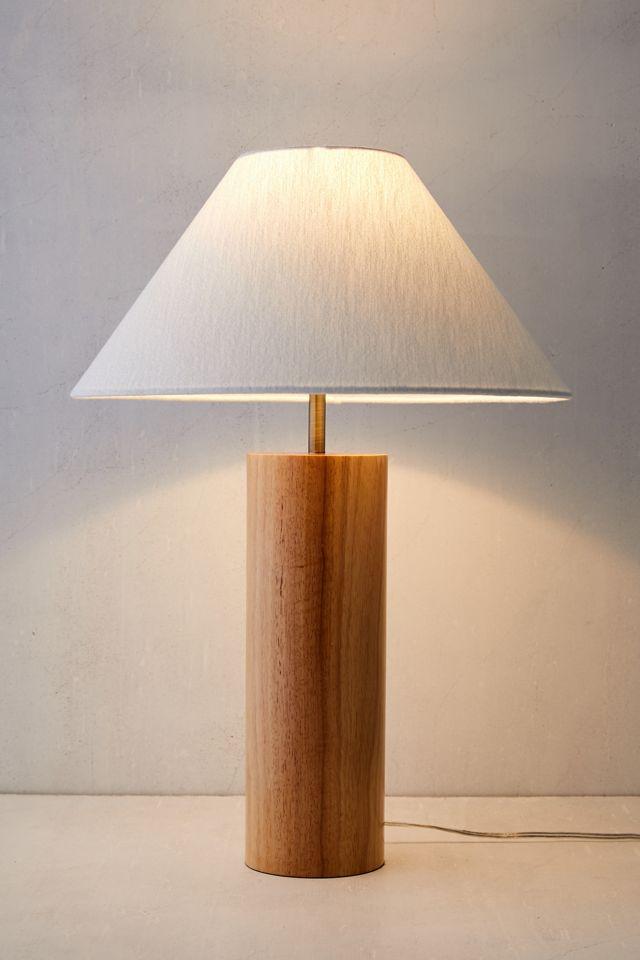 Modern Wood Table Lamp