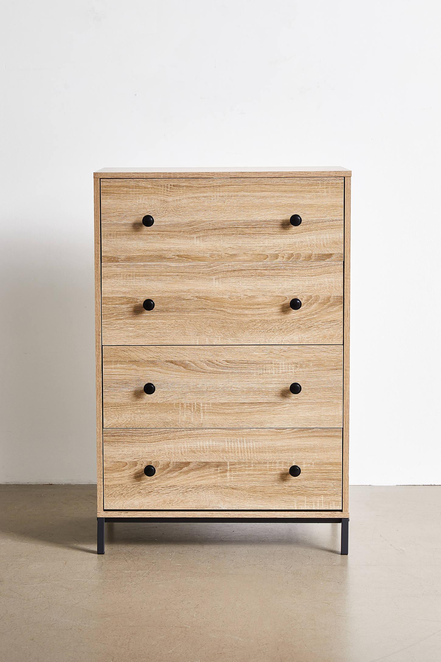 Kirby Tall 4-Drawer Dresser
