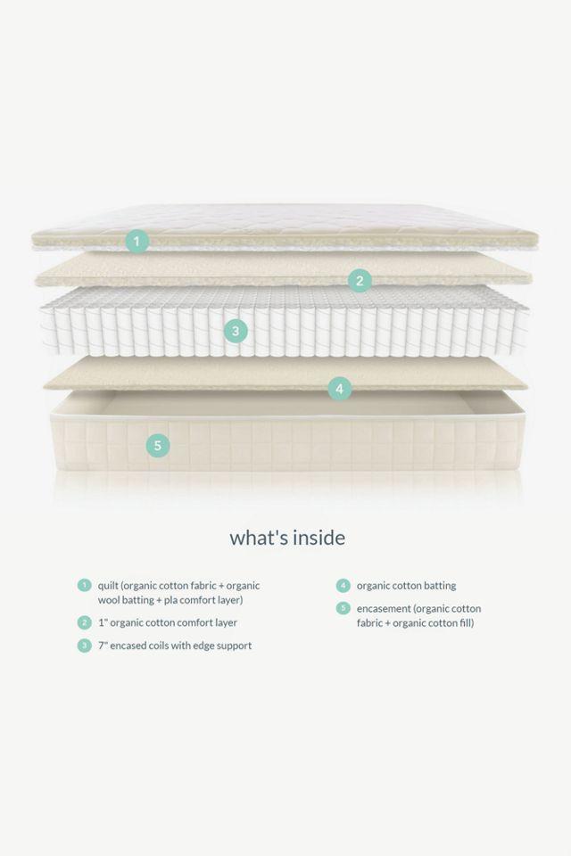 EcoVerse Queen 9'' Firm Innerspring Organic Mattress