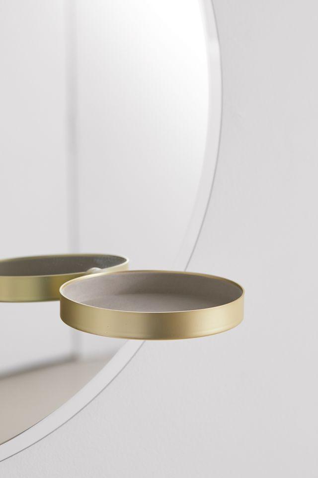 Perch Wall Mirror And Shelves