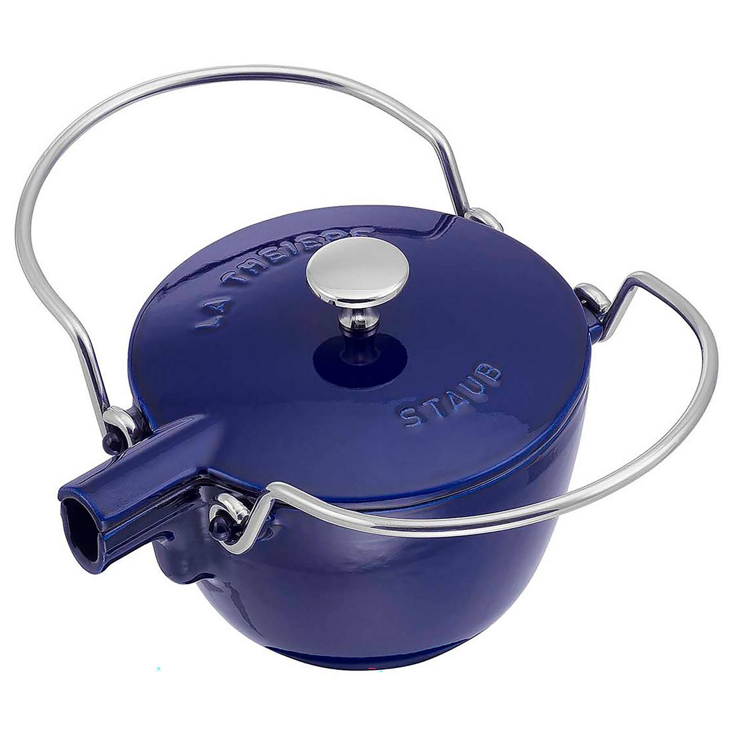 Staub Cast Iron 1-qt Round Tea Kettle