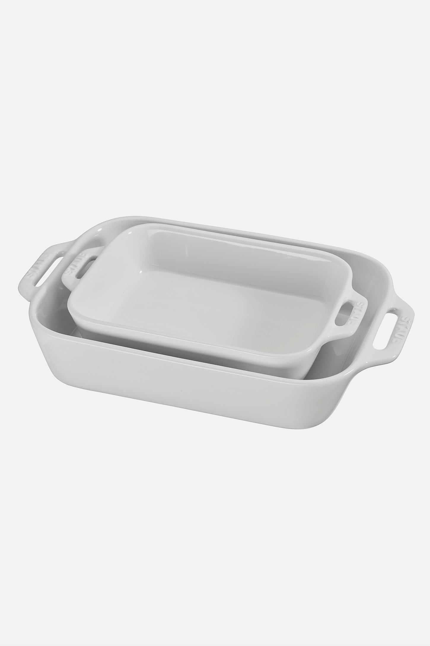 Staub ® Rustic Red 2-Piece Rectangular Baker Set