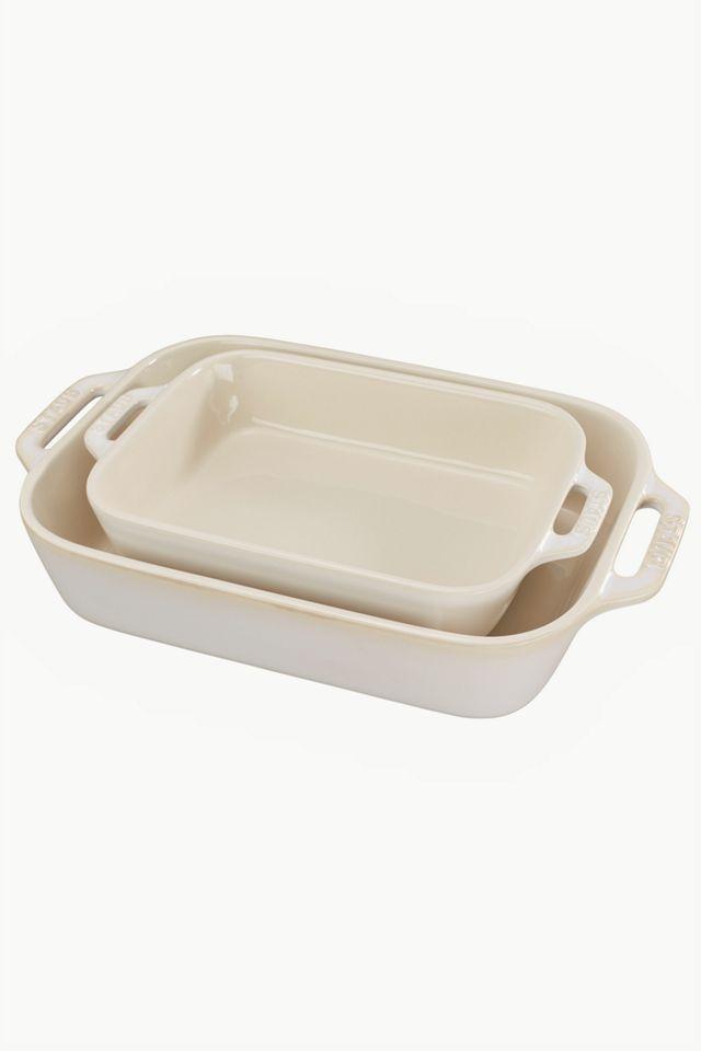 Staub Ceramic 2-pc Rectangular Baking Dish Set