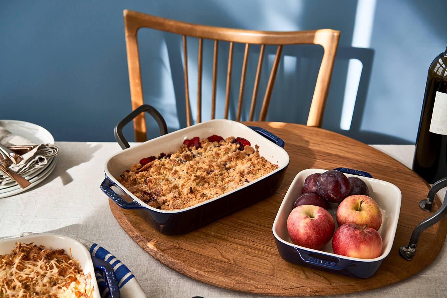 Staub ® Rustic Red 2-Piece Rectangular Baker Set