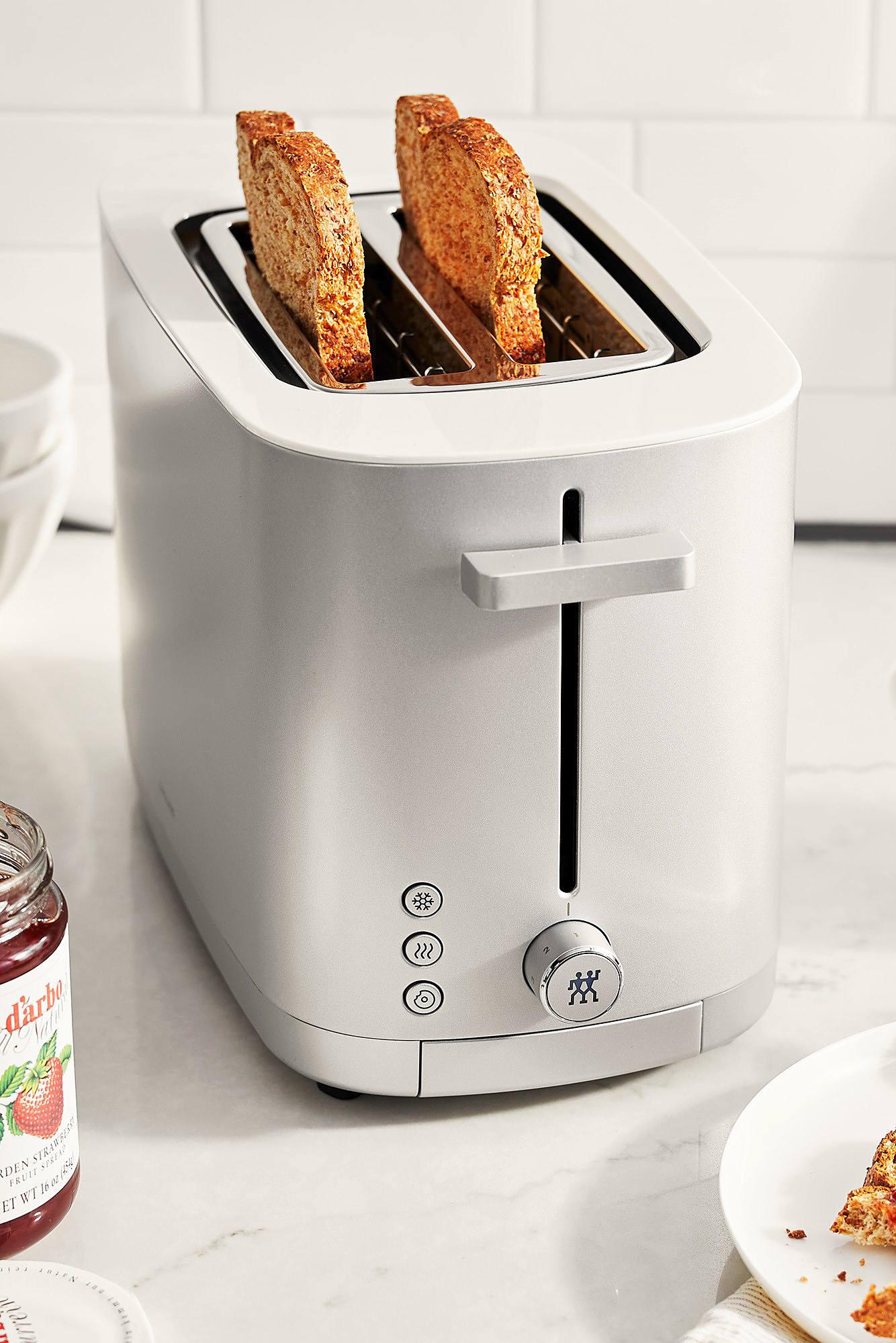 ZWILLING ® Enfinigy Silver 2-Slice Toaster