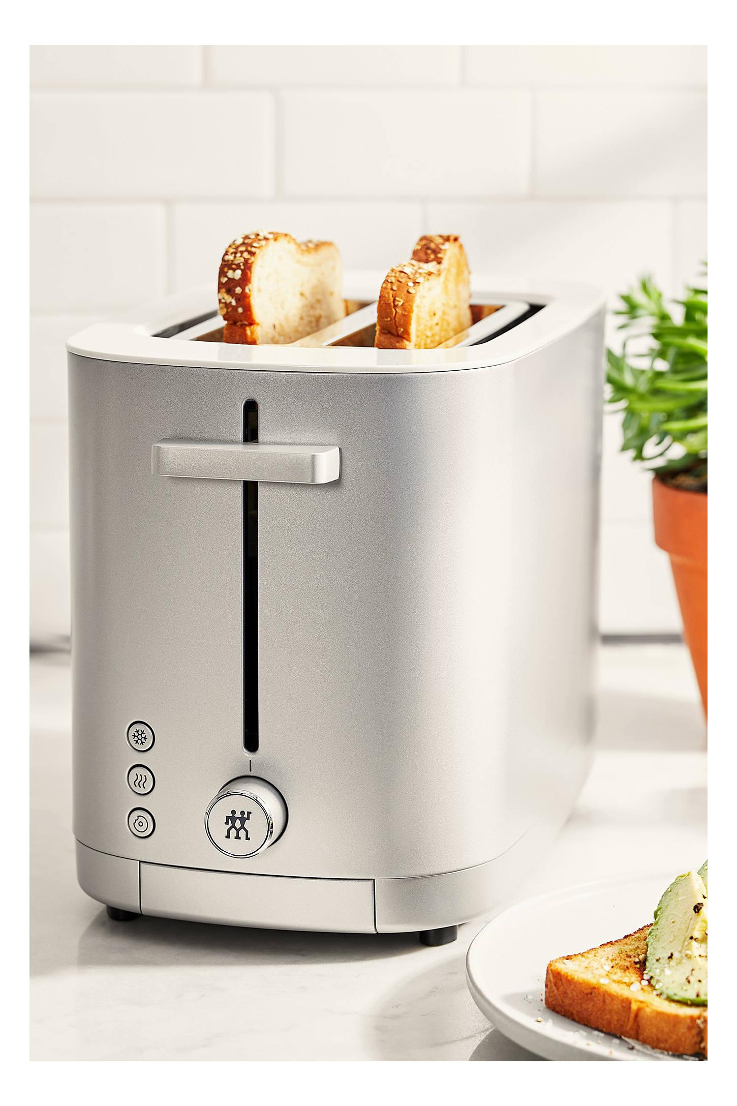 ZWILLING ® Enfinigy Silver 2-Slice Toaster