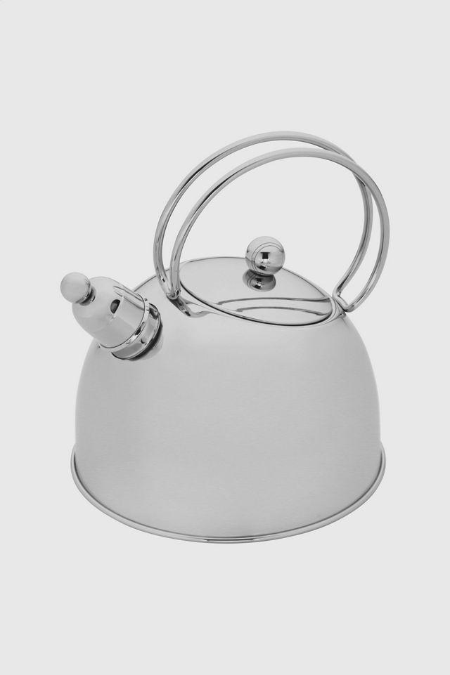 Demeyere Resto 2.5-qt Stainless Steel Whistling Tea Kettle