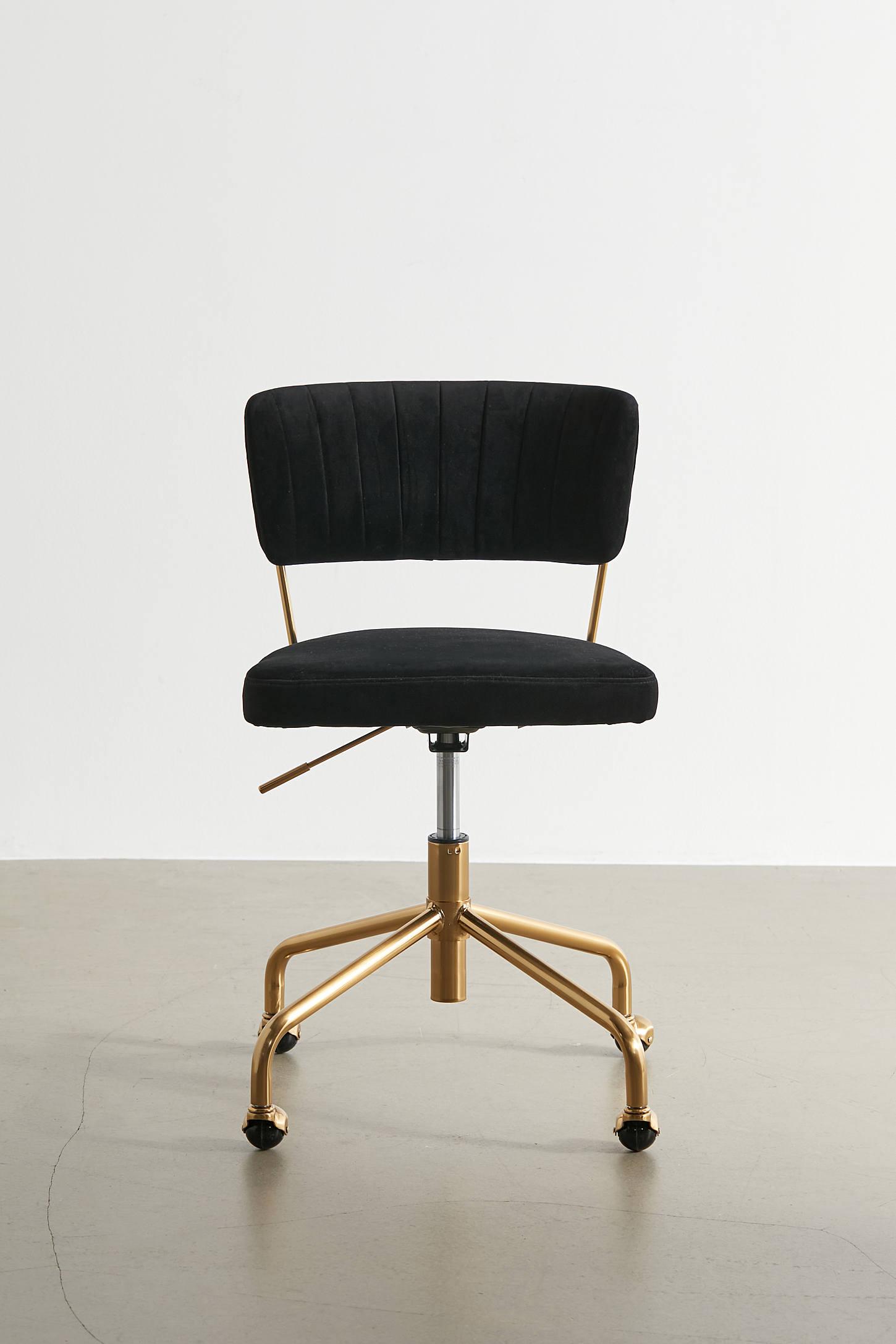 Emmy Gilded Desk Chair