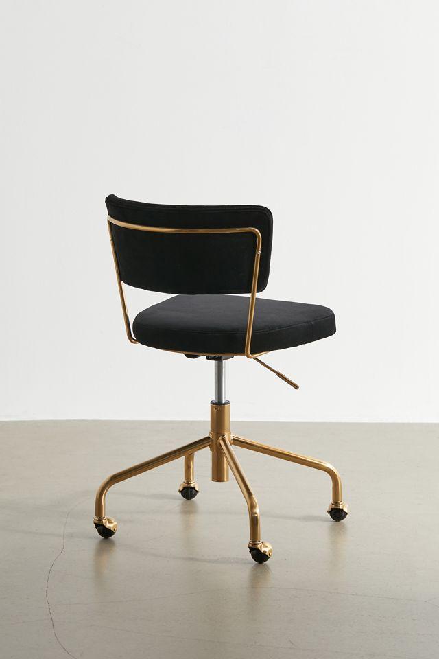 Emmy Gilded Desk Chair