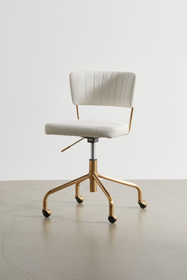 Emmy Gilded Desk Chair