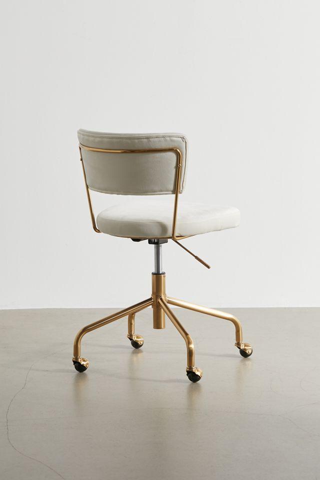 Emmy Gilded Desk Chair