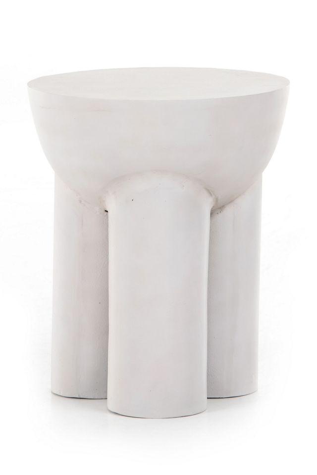 Lagos Side Table - White