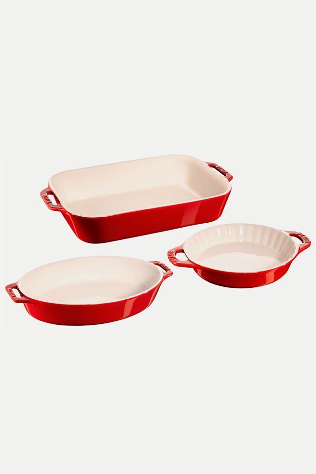 Staub Ceramics 3-pc Mixed Baking Dish Set