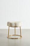 Ciara Flower Cushioned Vanity Stool