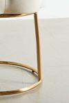 Ciara Flower Cushioned Vanity Stool