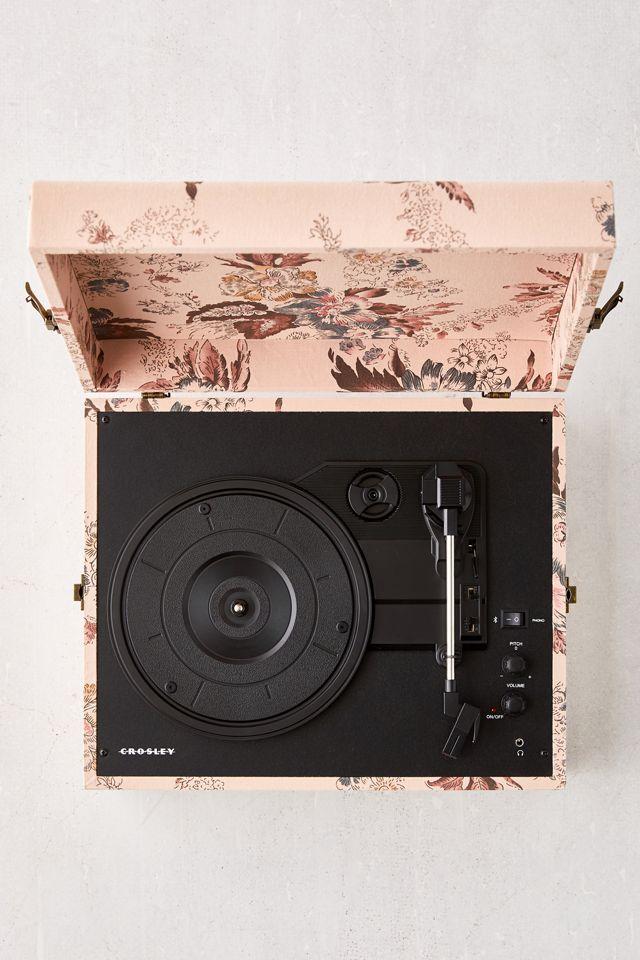 Crosley Floral Voyager Bluetooth Record Player