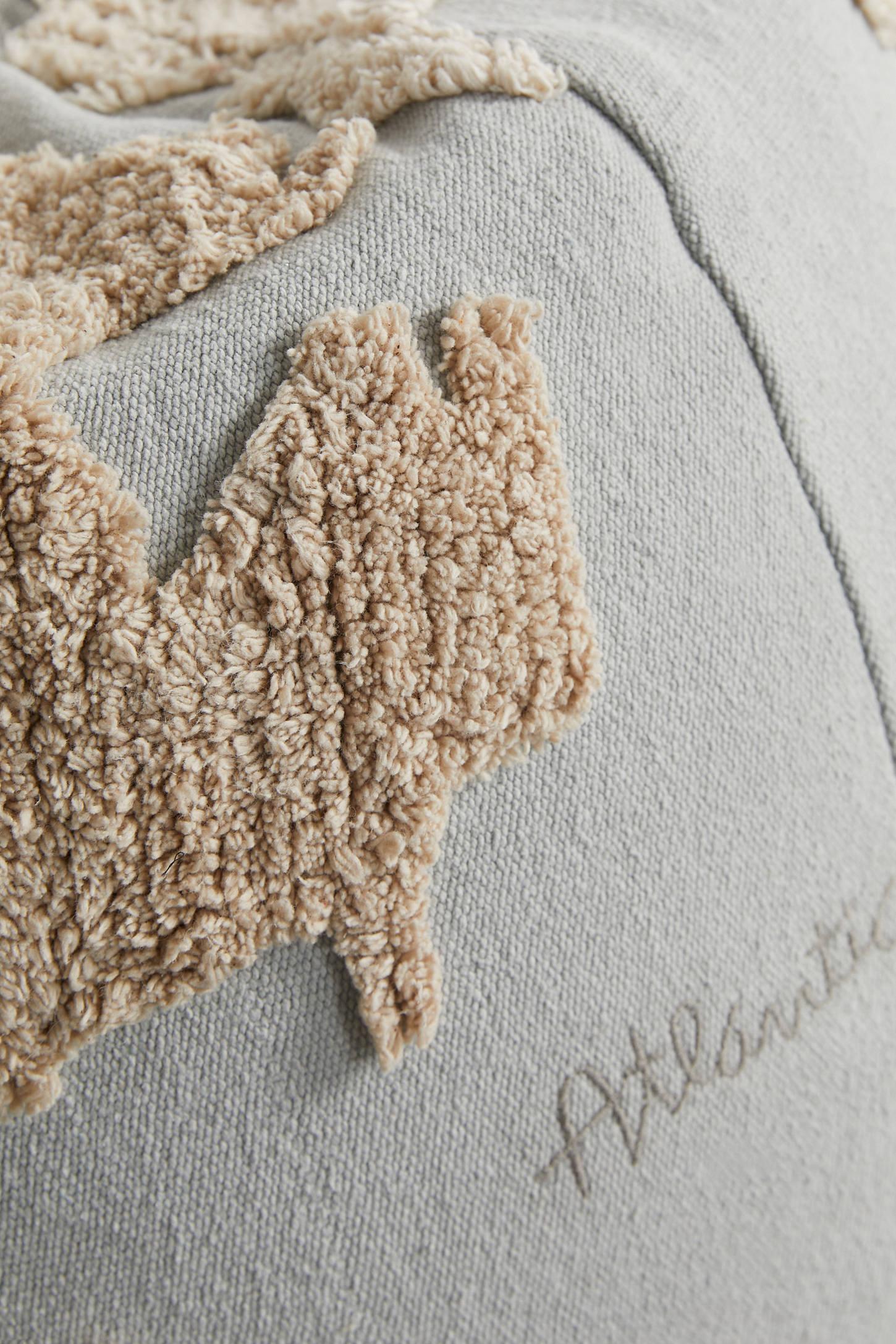 Lorena Canals World Map Pouf