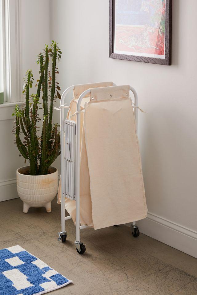 Accordion Triple Sorter Laundry Hamper