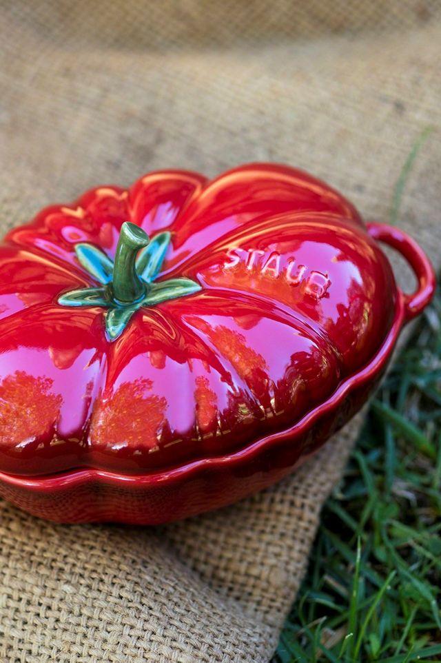 Staub Ceramic 16-oz Petite Tomato Cocotte Baking Dish