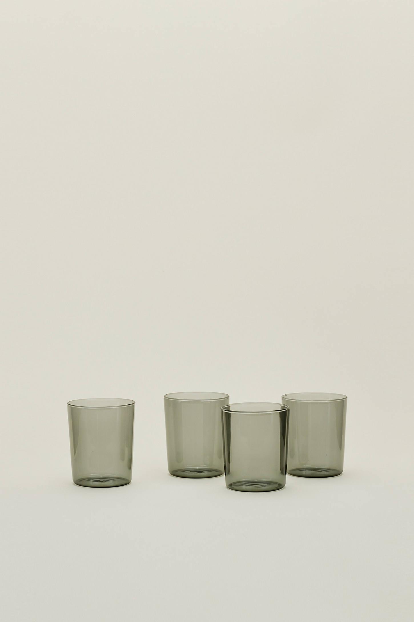 Hawkins New York Essential Glass Cup Set of 4