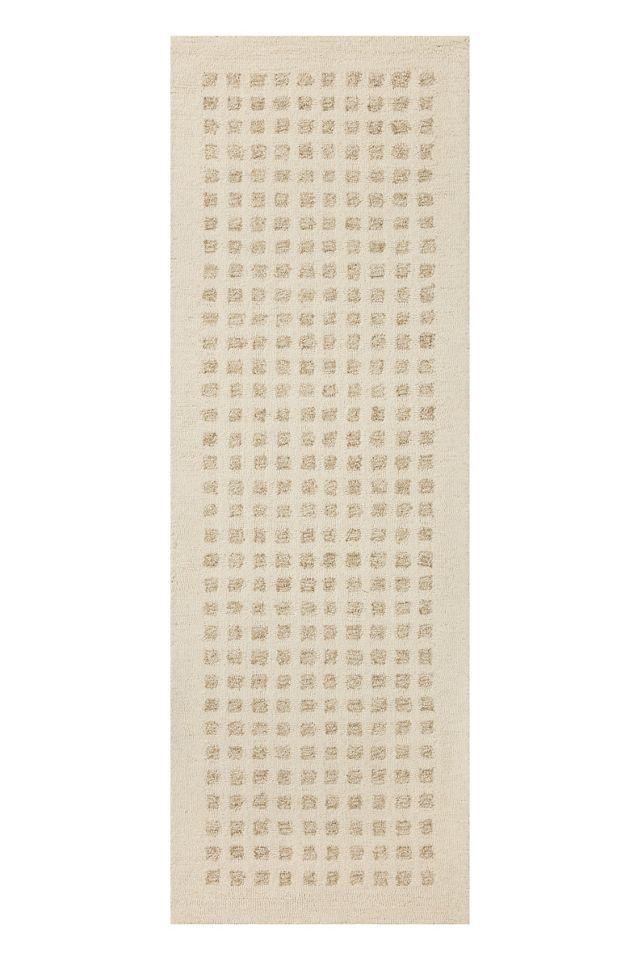 Ivory Elegance Hand-Tufted Wool and Synthetic 3'6" x 5'6" Rug