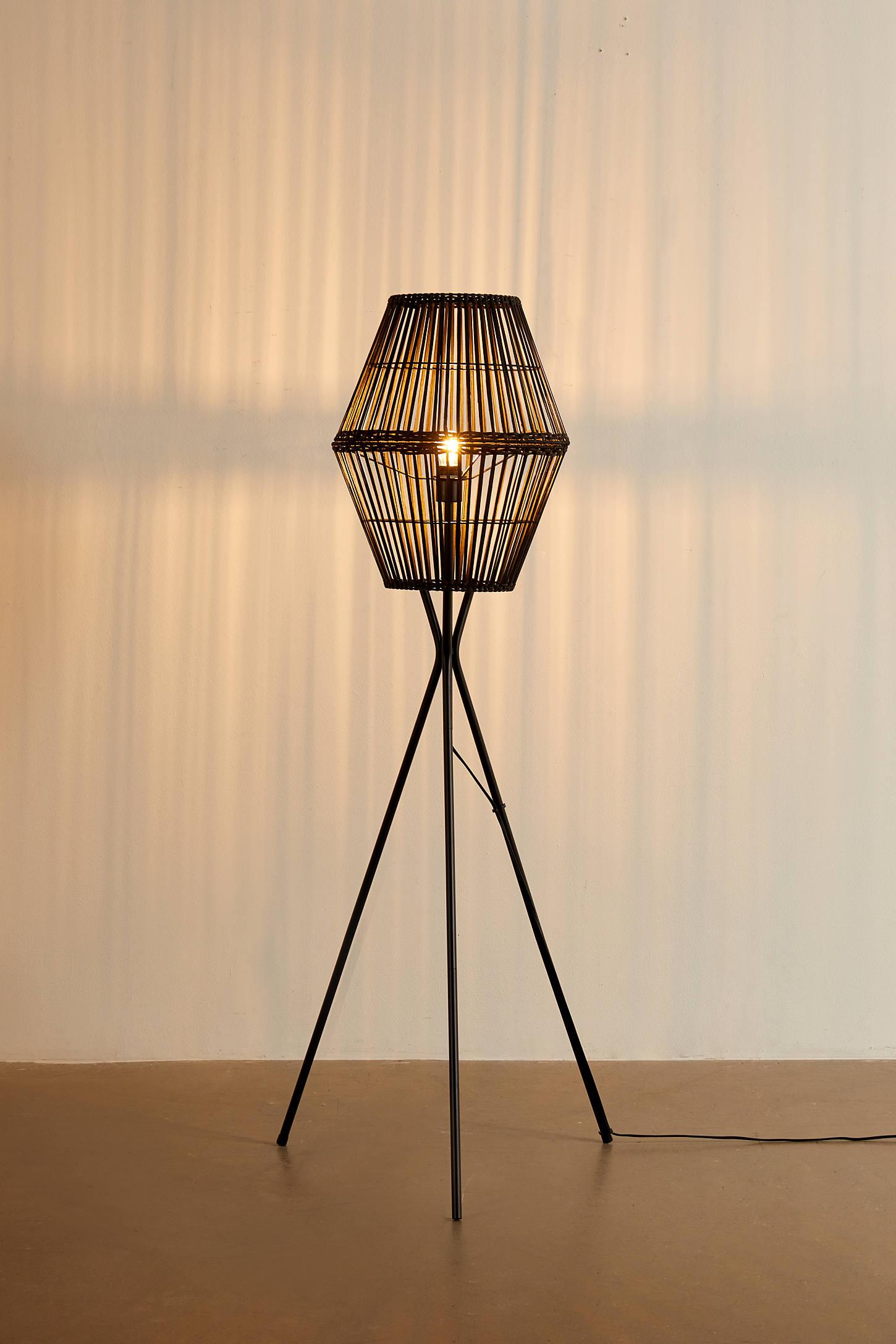 Zoro Woven Floor Lamp