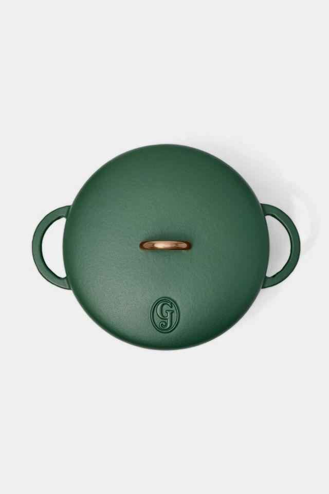 Broccoli Green 3.5-Qt Enameled Cast Iron Dutch Oven