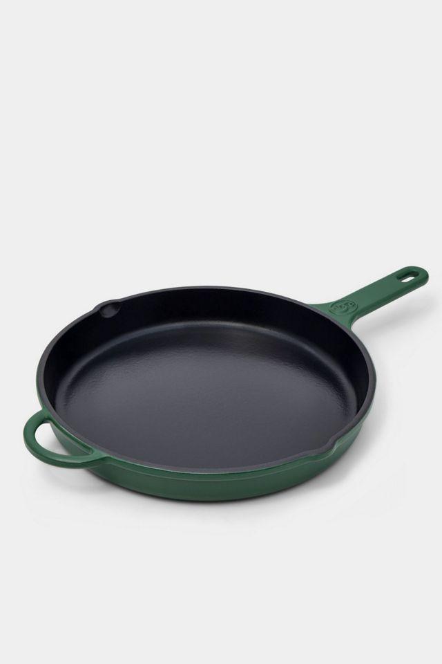 Broccoli Green 12-inch Cast Iron Skillet