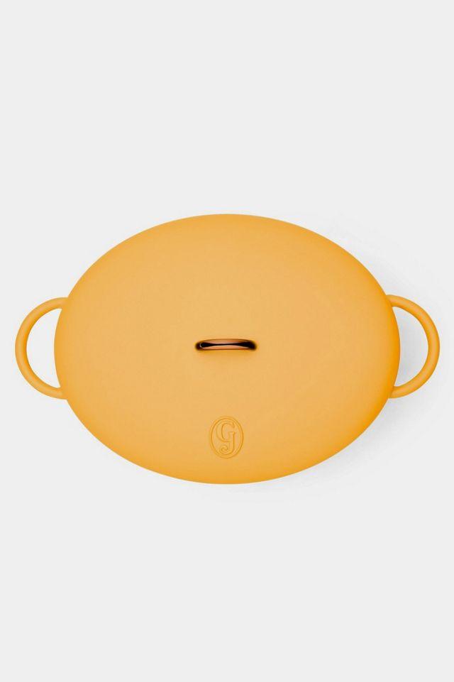 Mustard Enameled Cast Iron 6.75-qt Dutch Oven