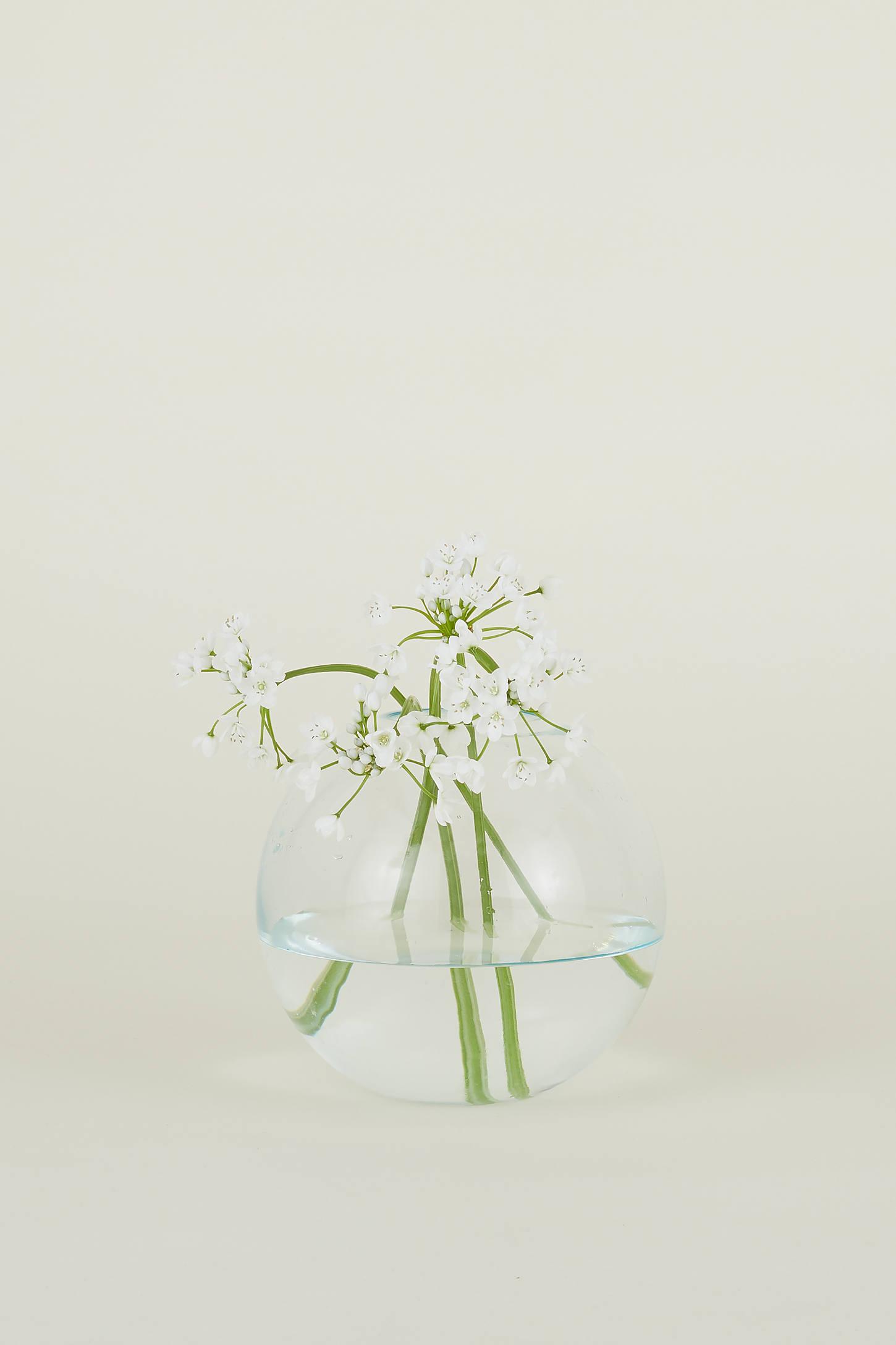 Hawkins New York Sphere Recycled Glass Vase