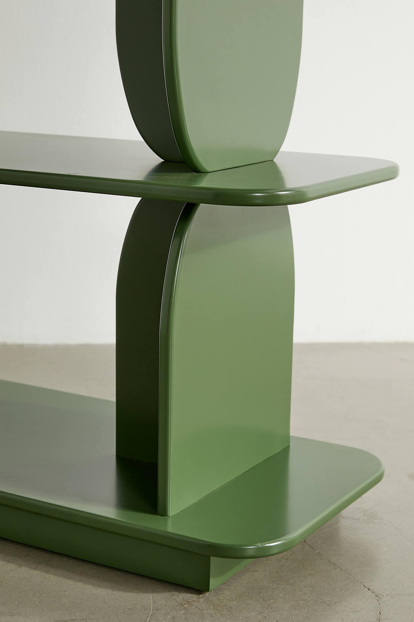 Silas Retro-Modern 5-Tier Bookshelf