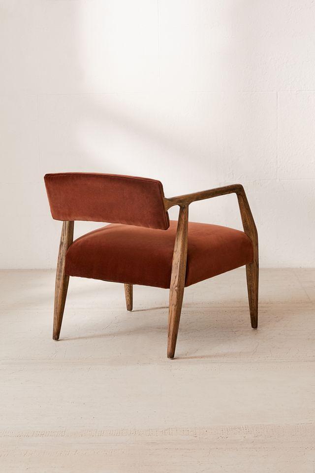 Edith Velvet Arm Chair