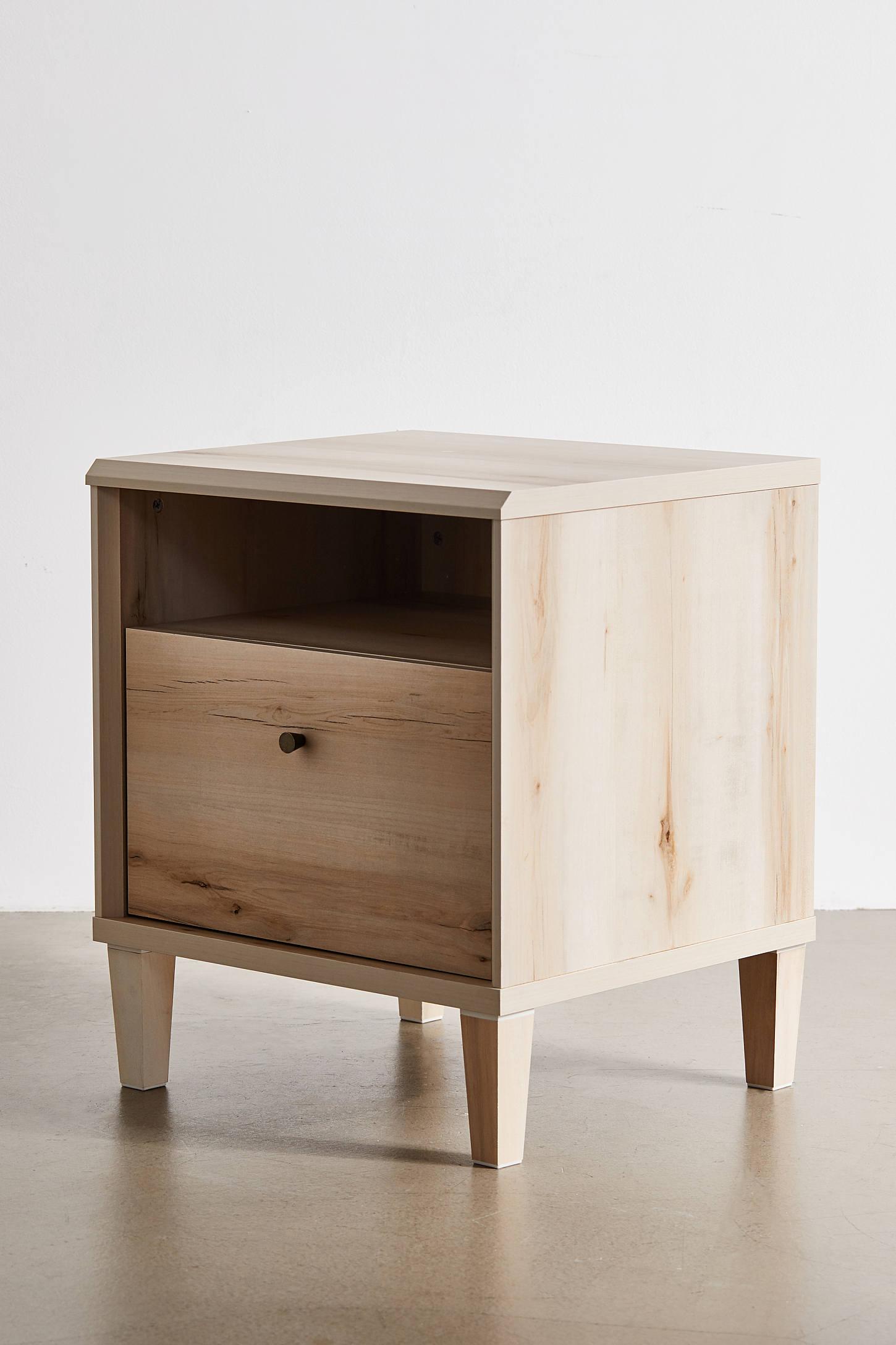 Anders Wood Storage Nightstand