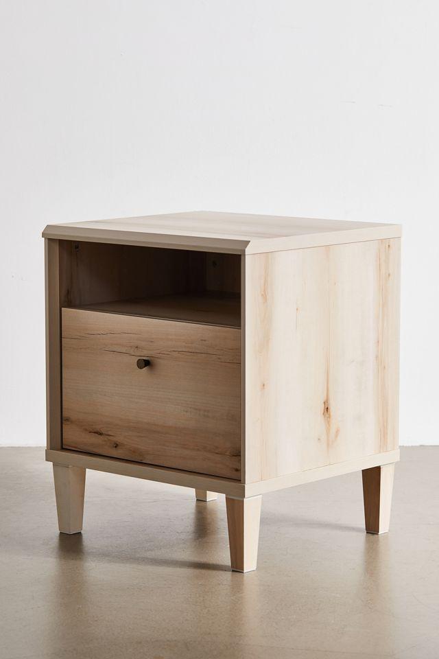 Anders Wood Storage Nightstand