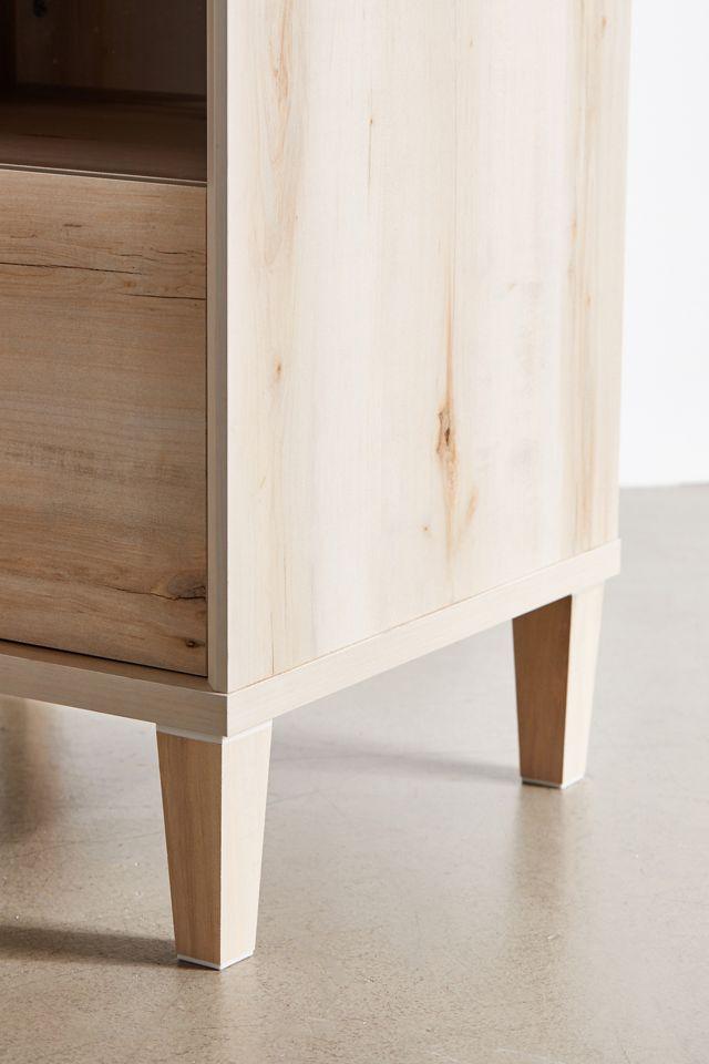 Anders Wood Storage Nightstand