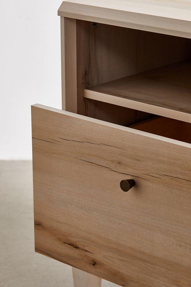 Anders Wood Storage Nightstand