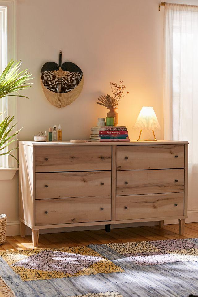 Anders 6-Drawer Wood Dresser