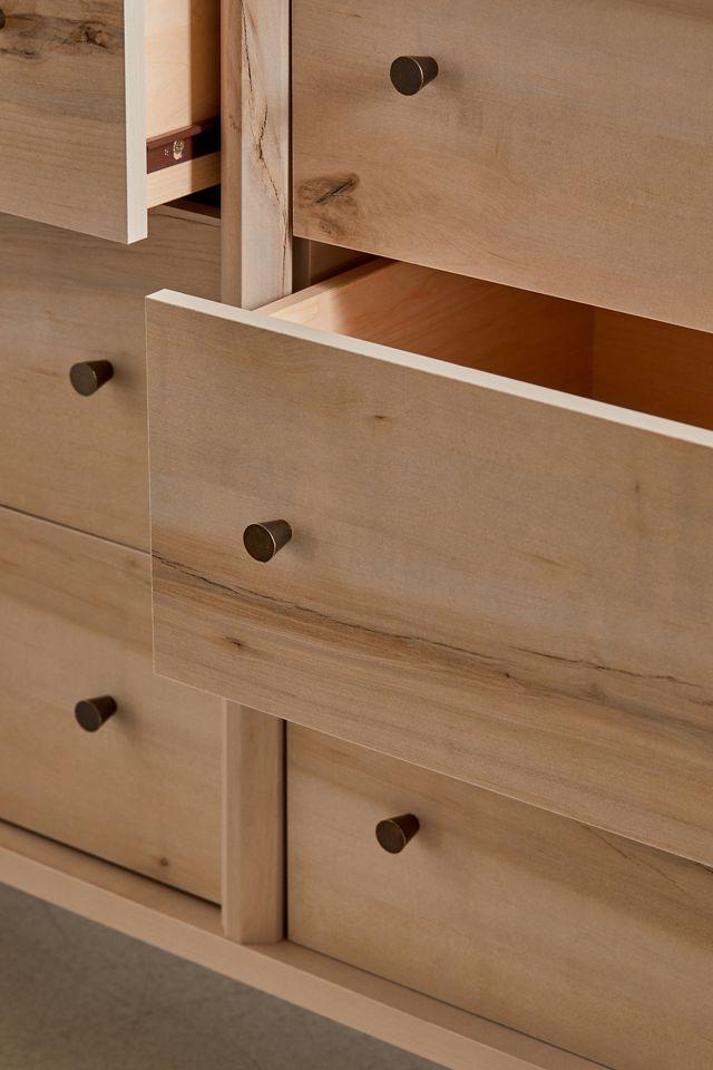 Anders 6-Drawer Wood Dresser