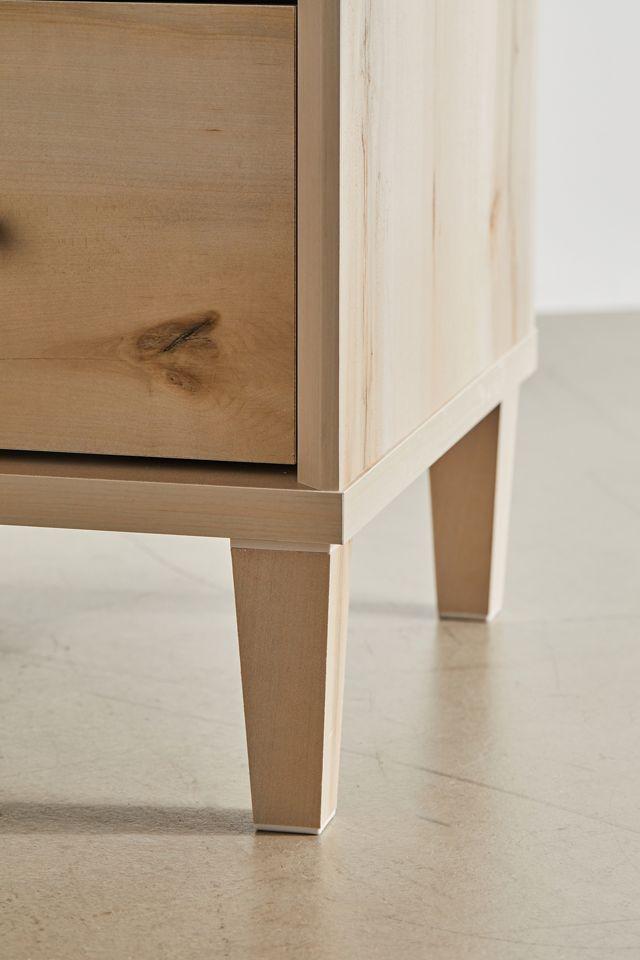 Anders Tall 4-Drawer Wood Dresser