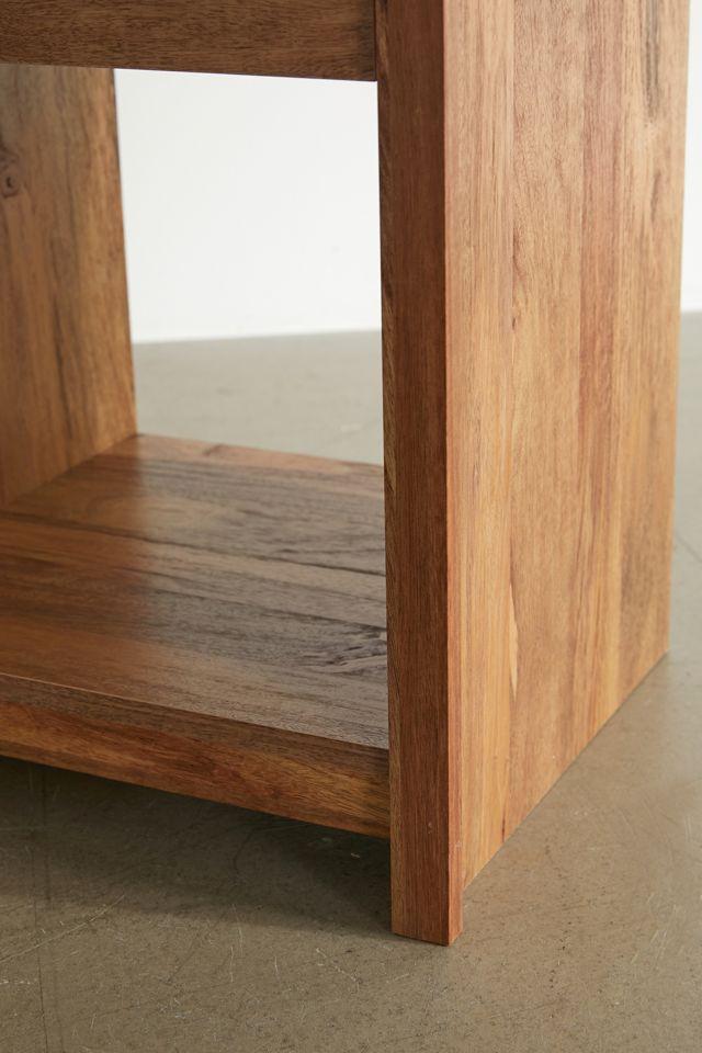 Harlow Wood Storage Nightstand