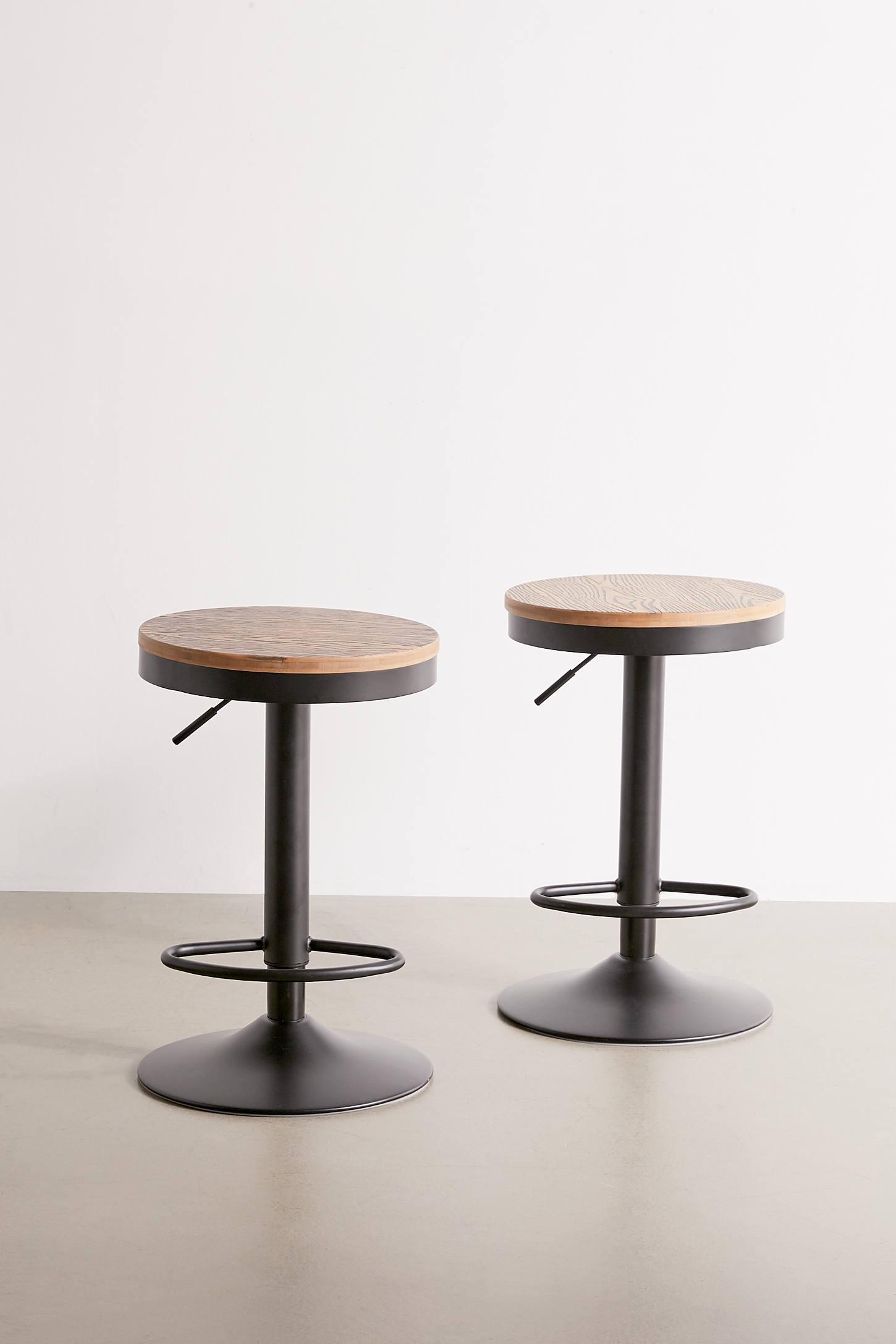 Dakota Adjustable Counter Stool - Set Of 2