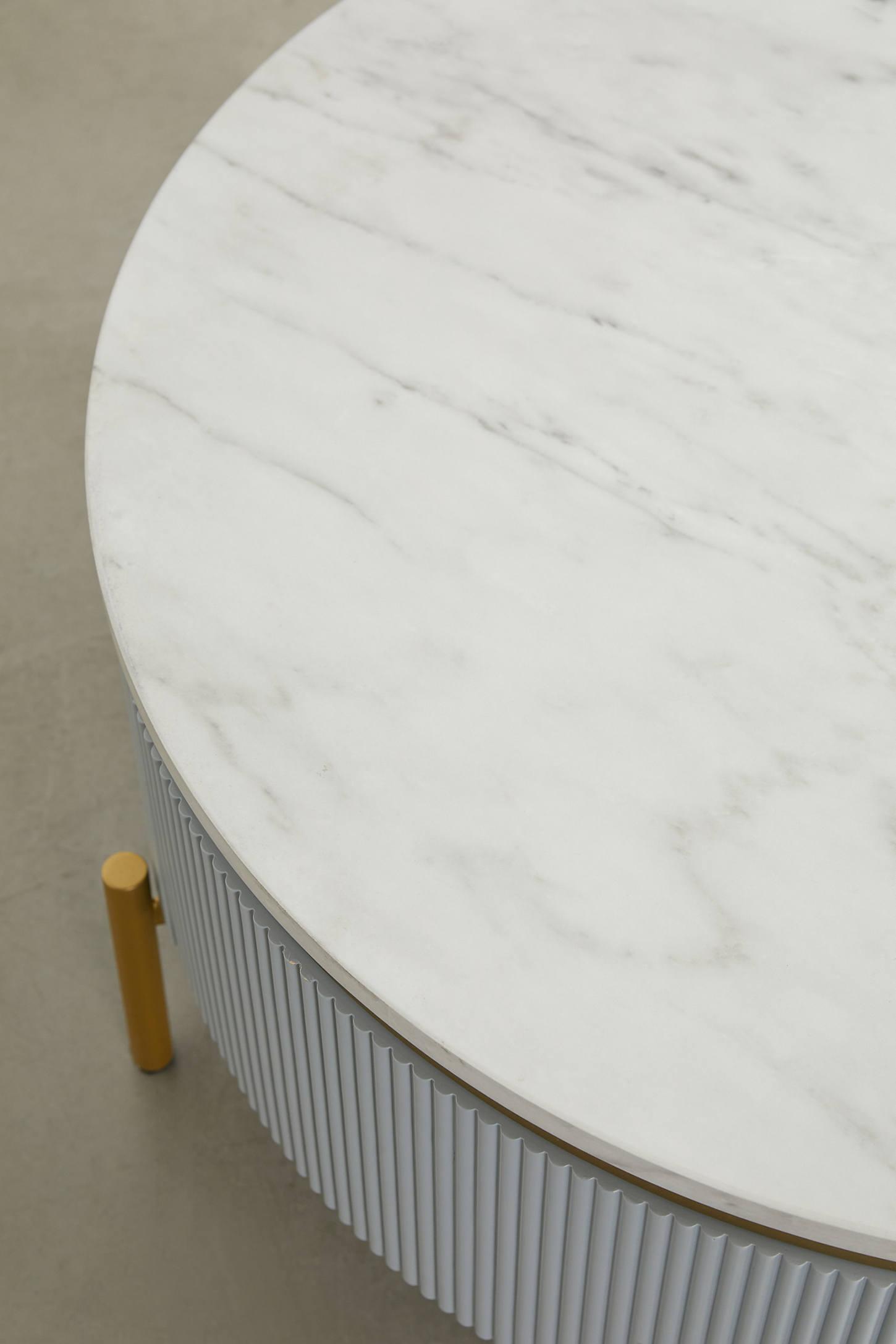 Deco Round Cocktail Coffee Table